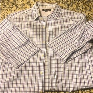 Banana republic tailored button up